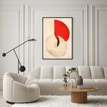 Постер на холсте The Twisted Shape 75X105 CM