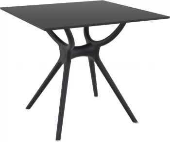 Стол пластиковый Air 80X80X74 CM чёрный