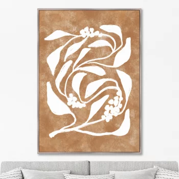 Репродукция на холсте Branches in color No5 75X105 CM