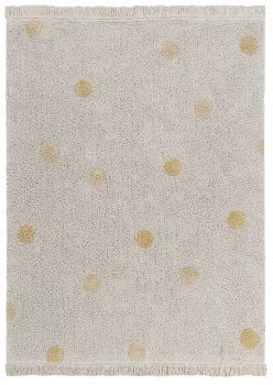 Хлопковый ковёр Hippy Dots Honey 120X160 CM