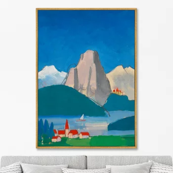 Репродукция картины на холсте Ohne Titel 75X105 CM