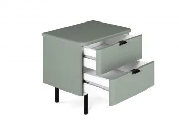 Тумба прикроватная с 2 ящиками Rimini 48X35.6X49.4 CM