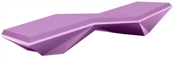 Шезлонг Faz Sun Chaise 204X70X42 CM фиолетового цвета