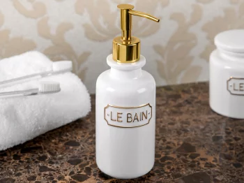Диспенсер Le Bain blanc 7X20,5 CM