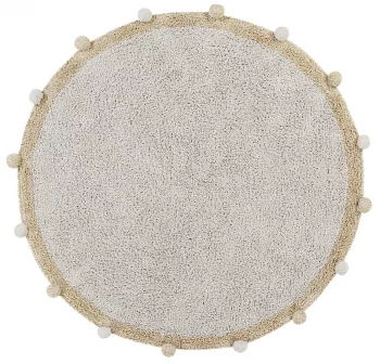 Круглый хлопковый ковёр Bubbly  Ø120 CM