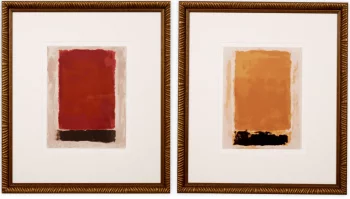 Комплект из двух постеров Clement Garnier 73X83 / 73X83 CM