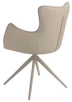 Поворотный стул из экокожи Alfonso 59X63X86 CM