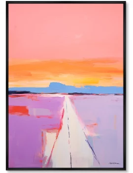 Постер на холсте Purple and Pink 75X105 CM