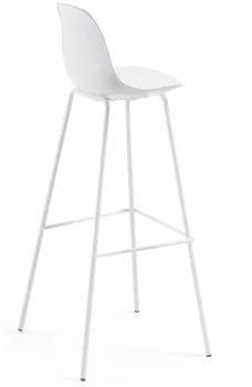 Барный стул Lysna 98X44X44 CM белый