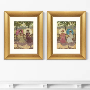 Диптих In the Park Paris 41X51 / 41X51 CM