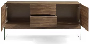 Комод со шпоном из ореха CP1410-E 180X45X85 CM