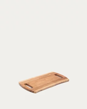 Маленькая сервировочная доска Zeun из акации 40X22X1.5 CM