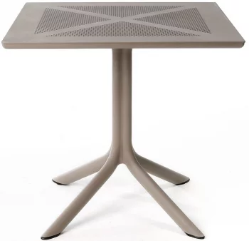 Стол пластиковый обеденный ClipX 80X80X75 CM