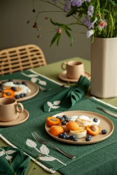 Салфетка сервировочная garden harmony из коллекции ethnic, 45х45 см
