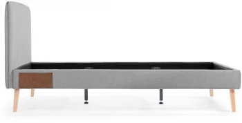Кровать Lydia под матрас 200X160 CM серая