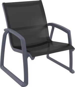 Кресло пластиковое Pacific 76X76X85 CM серое