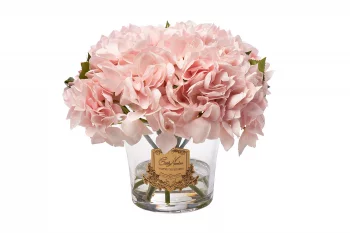 Диффузор Hydrangea&Rosebud pink со спреем White Gardenia + Rose Oud 15X15X22 CM
