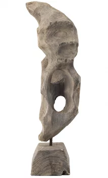 Декоративный элемент из павловнии Chichiyaku 25X20X66 CM