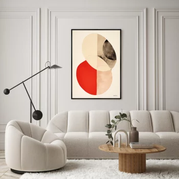Постер на холсте The Twisted Shape 75X105 CM