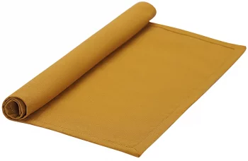 Набор из двух салфеток из хлопка Essential 45X45 CM цвета карри