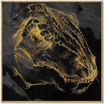 Постер на холсте Dino Mate 105X105 CM
