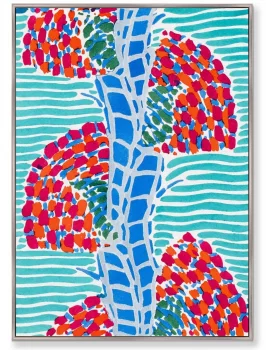 Постер на холсте Floral art nouveau artwork 75X105 CM