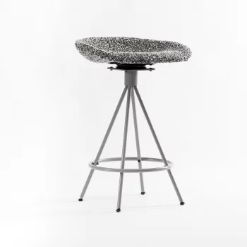 Полубарный вращающийся стул Кобе 48X46X72 CM