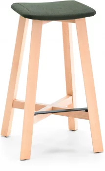 Барный табурет Bevel зелёный 42X38X62 CM