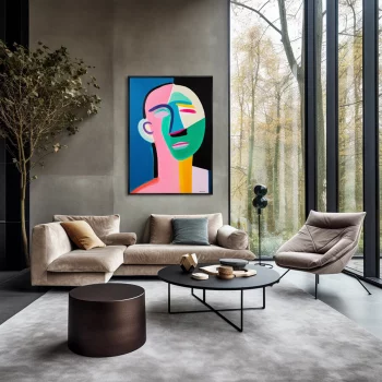 Постер на холсте The Mask Collection 75X105 CM
