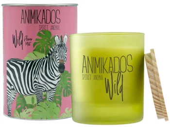 Свеча ароматическая Zebra wild 40 часов горения