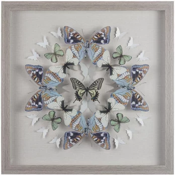 Ассамбляж Summer Symmetry 40X40 CM