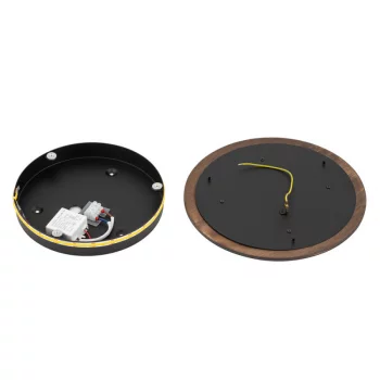 Настенный декоративный светильник Ring Timber Led