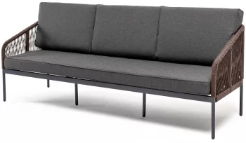 Трёхместный плетеный диван Канны 203X70X75 CM