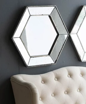 Зеркало в винтажном стиле Ecolier 52X45 CM
