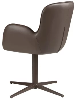 Вращающийся стул из экокожи Ramon 60X65X90 CM