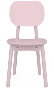 Стул Saga 44X53X88 CM розовый