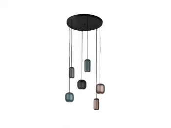 Люстра Nimes 6L разноцветная 48X16 CM