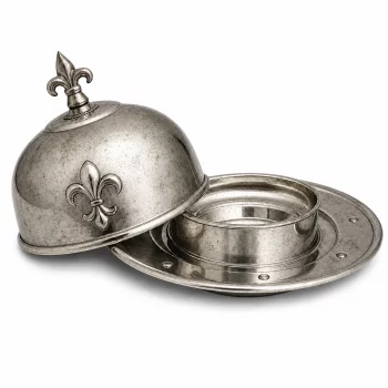 Ёмкость для икры из посеребрённого никеля Avallon Ø14 CM