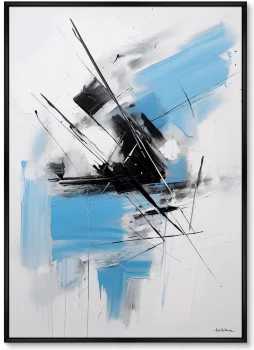 Постер на холсте Space and speed 75X105 CM