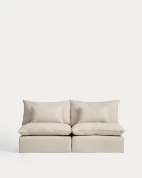 Модульный трехместный диван Anarela с съемным чехлом 220X107X64 CM