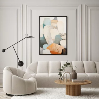 Постер на холсте Stones 75X105 CM