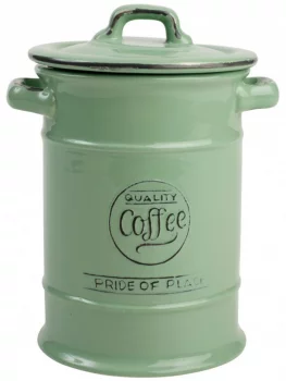 Ёмкость для хранения кофе Pride of Place 12X12X18 CM Old Green