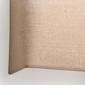 Горизонтальный настенный светильник Otton RCT из джута 37X20X10 CM