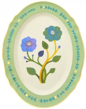 Овальное блюдо Botanica 34X26 CM