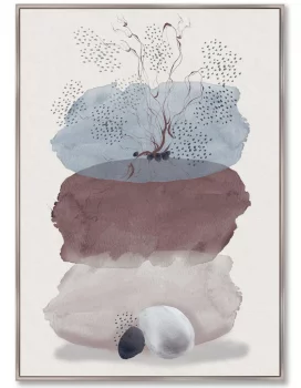 Репродукция на холсте The birth of Life 75X105 CM