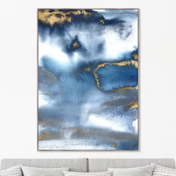 Постер The stormy sky above the shore 105X145 CM