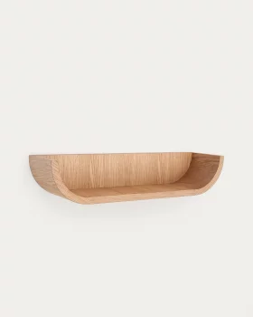 Полка из ламинированной фанеры Salaya из ясеня, натуральное покрытие 60X12 CM