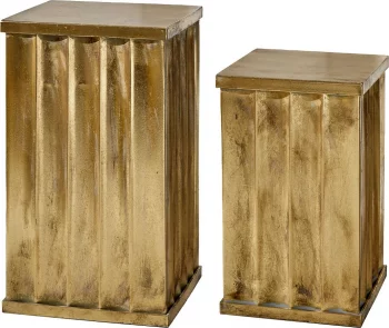 Набор из двух столиков Fatsani 29X29X50 / 24X24X40 CM