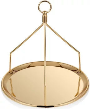 Поднос Tea & Coffee Tray 24X24X22 CM Gold