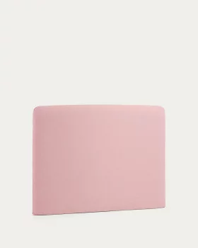Розовый чехол на изголовье кровати Dyla для кровати до 90 см 76X108X1 CM